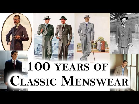100 Years of Classic Menswear - and what we can learn from each decade