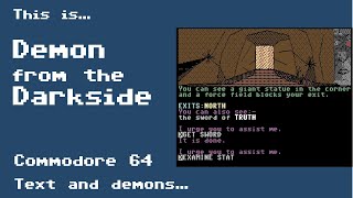 This is Demon from the Darkside for the Commodore 64