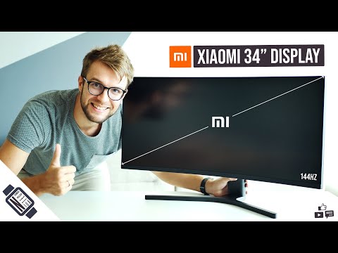 External Review Video R6z5tZaHtI4 for Xiaomi Mi Curved Display 34 34" UW-QHD Curved Ultra-Wide Gaming Monitor (2019)
