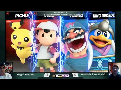 Poi Poundaz 2 Teams: SSBU - WQF - King + Yung Goos vs Soot + Soot2