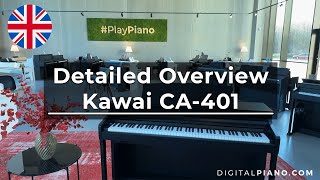 Video thumbnail for Kawai CA-401 Detailed Overview | Digitalpiano.com by Digitalpianocom