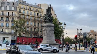 パリのマスク事情 - Place de ClichyからSaint-Lazare まで