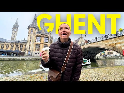 One Day in Ghent 🇧🇪This City is Beautiful!
