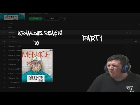 Kraayziie Reacts To Menace - Silence / Part 1 Album Review