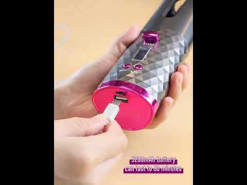 Cordless Automatic Hair Curler