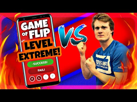 GAME OF FLIP Kan Milco het moeilijkste level aan? Cross Jumps