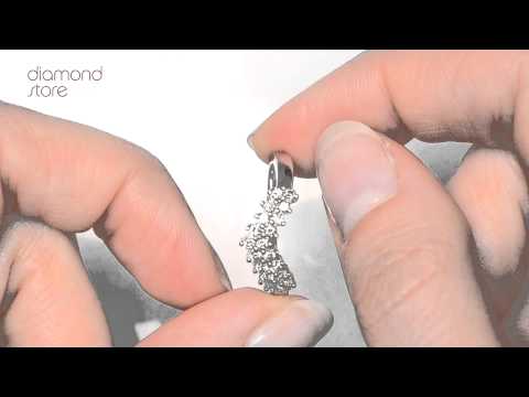 N4370 - Diamond H/SI 0.45CT 18K White Gold Wishbone Ring