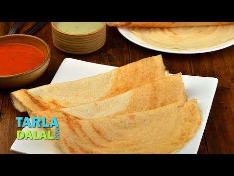 Crispy Paper Dosa by Tarla Dalal