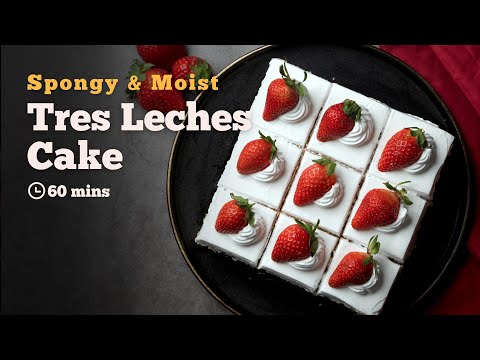 Tres Leches Cake | Mexican Recipes | Cake Recipes | Dessert Recipes | Cookd