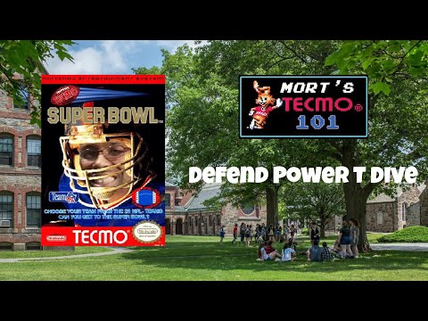 Mort’s Tecmo 101 Video Series - Defend Power T Dive
