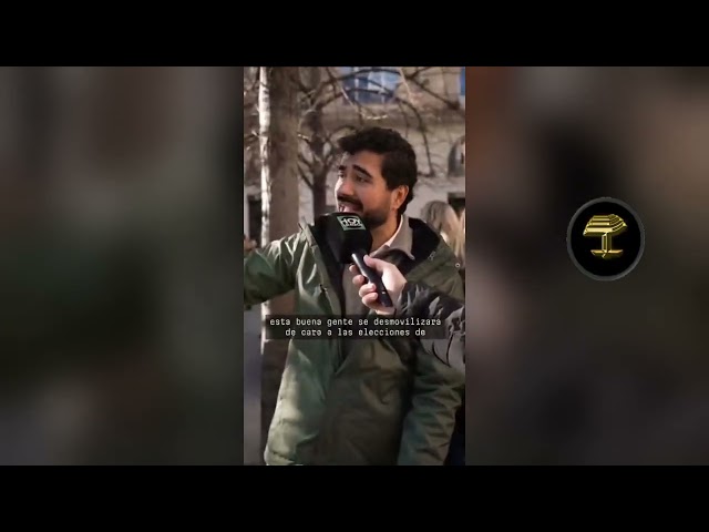 Alvise con los agricultores