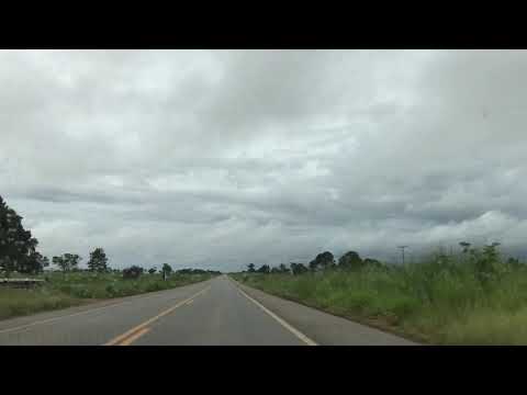 Taxi drive through Rondonia to Porto Velho, Brazil.