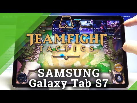 TFT Mobile on SAMSUNG Galaxy Tab S7 – TeamFight Tactics Gameplay