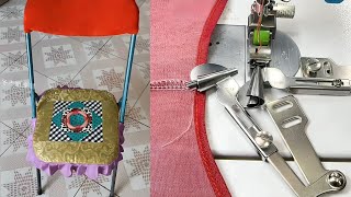 Small cloth stitching chair cover explanation Full Video Tutorial