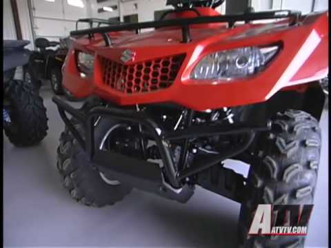 ATV Television Test - 2009 Suzuki King Quad 400 FS