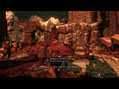 Middle Earth Shadow Of War: That's messed up Ur- Lisak Pain Lover