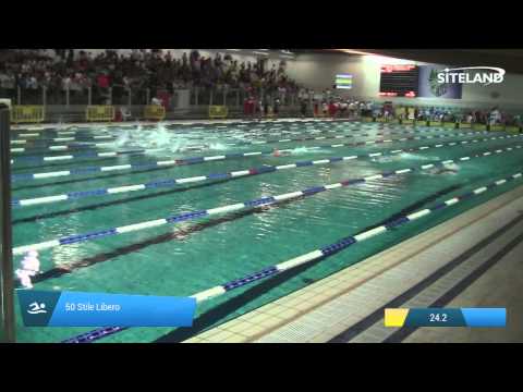 Serie 3 dei 50 Stile Libero  Assoluti Femmine Master - Campionati Regionali Master 2015 VENETO e FR