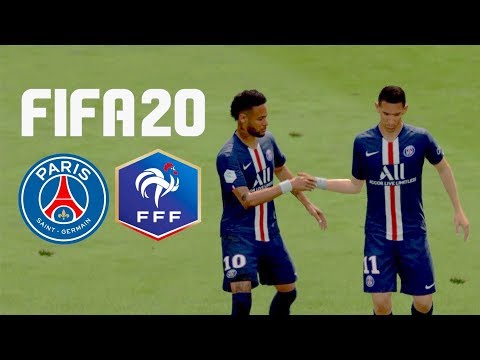 FIFA 20 ROAD TO CO-OP CHAMPIONS PART 14 - PSG VS FRANCE - FIFA 20 Co-Op Seasons Gameplay