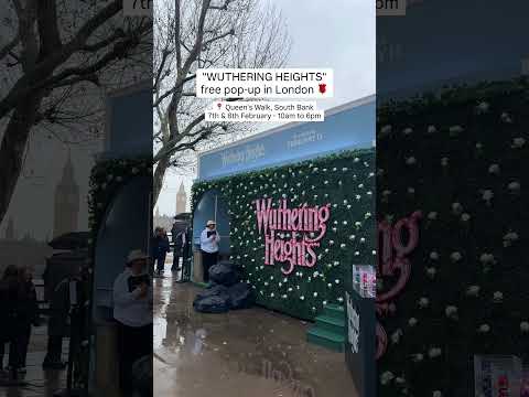 Celebrate love in all its forms at the Wuthering Heights pop-up in London