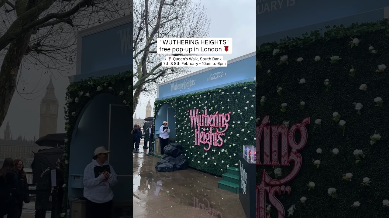 Celebrate love in all its forms at the Wuthering Heights pop-up in London