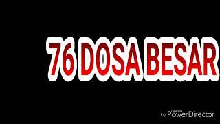 Download lagu 76 DOSA BESAR YANG DIANGGAP BIASA mp3