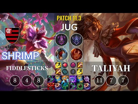 FLA Shrimp Fiddlesticks vs Taliyah Jungle - KR Patch 11.3