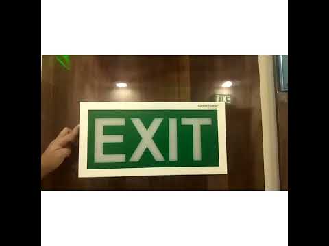 Industrial Emergency Exit Light