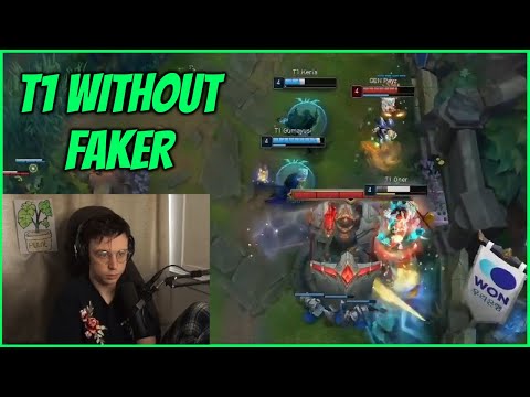 T1 Look So Lost Without Faker