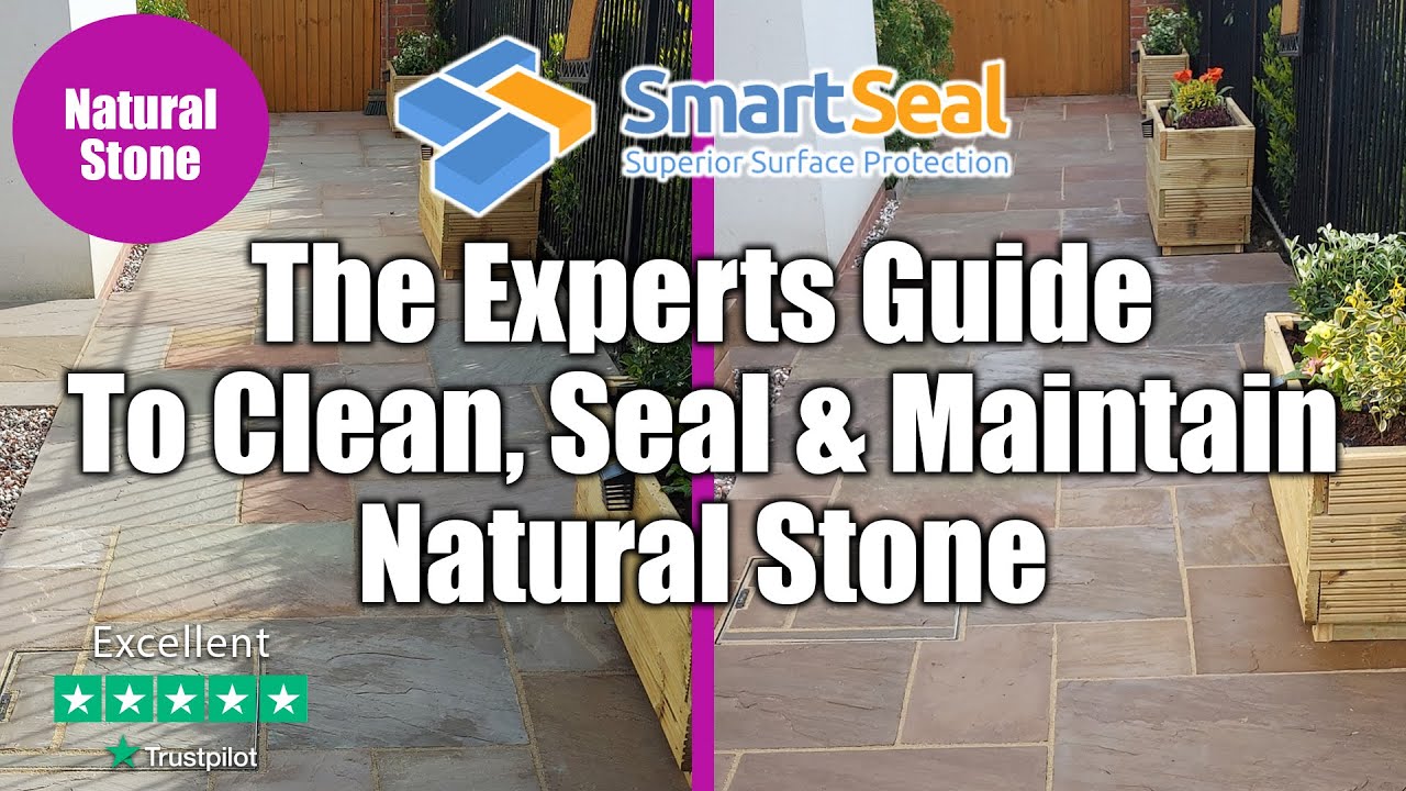 Natural Stone or Sandstone Patios, Cleaning, Sealing and Maintaining (HOW TO- Experts Guide)