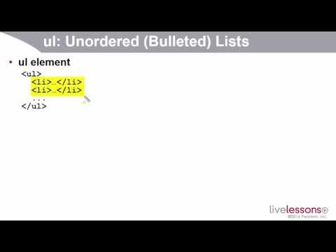 6 6 Create bulleted and numbered lists   JavaScript, jQuery