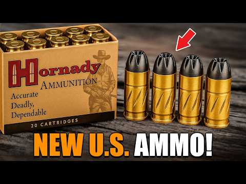 Hornady Just UNVEILED 2025's Newest Ammo—Bold  Move Against Czech Ammo Takeover!