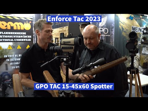 Enforce Tac 2023: GPO stellt den neuen GPO TAC 15-45x60 Spotter vor