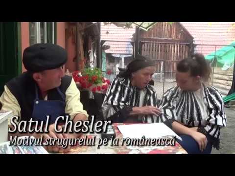 Motivul strugurelui pe ia românească: Chesler/ Călători în Țara Vinului