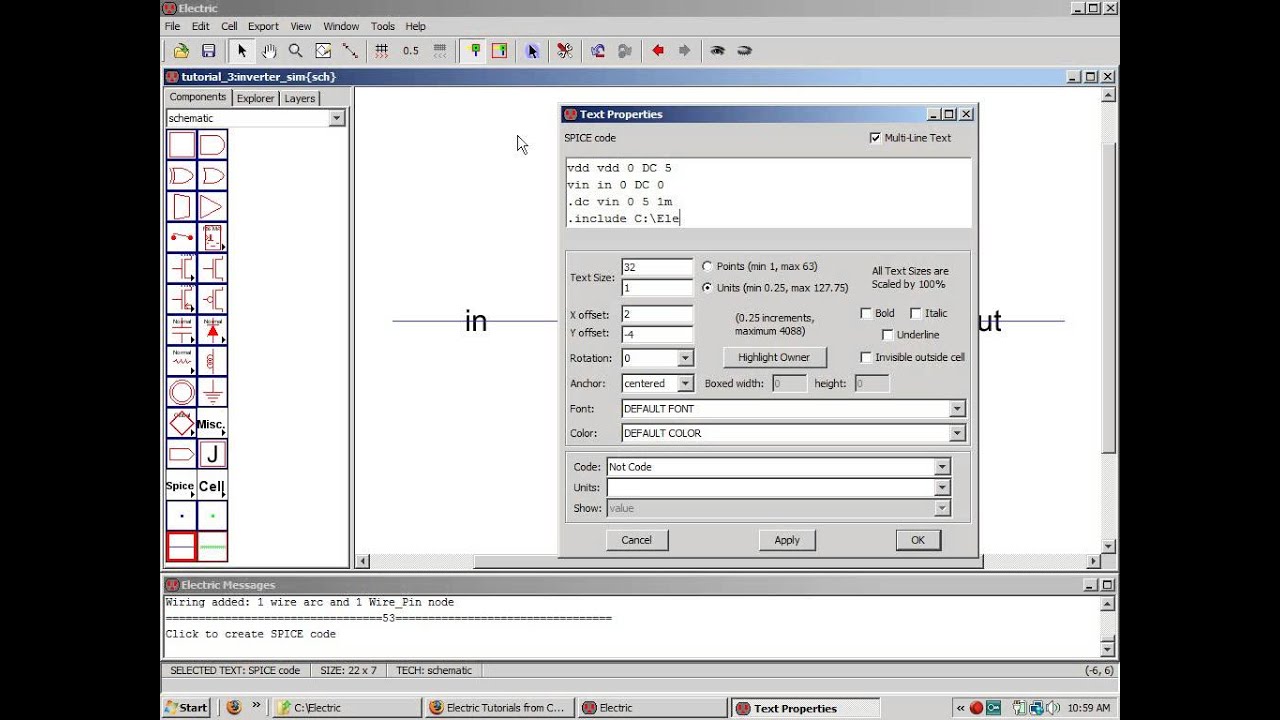 Electric VLSI Video Tutorial 3 by Professor Jake Baker