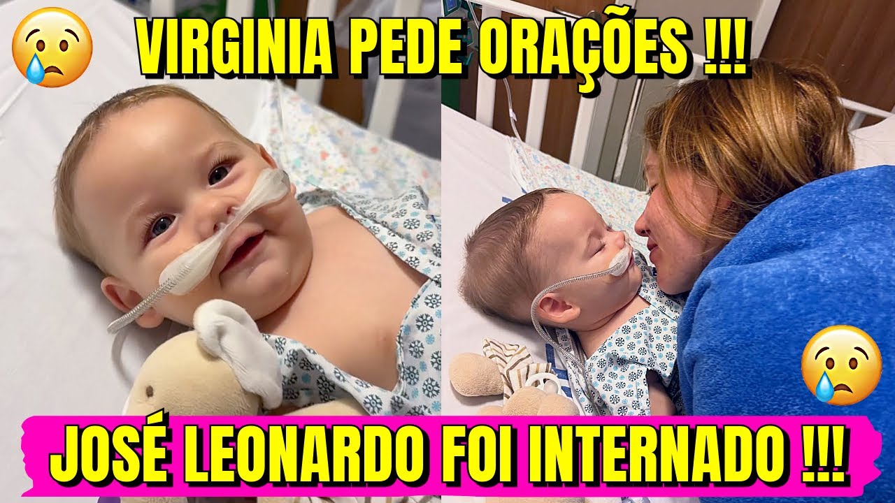 URGENTE! José Leonardo é Internado com Problema Respiratório!