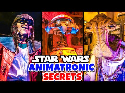 7大迪士尼卡通片祕密--《星球大戰銀河邊緣》。 (Top 7 Disney Animatronic Secrets - Star Wars Galaxy's Edge)