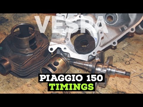 vespa 150cc cyl TIMINGS measuring & calculation / FMPguides