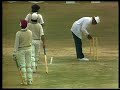 INDIA'S REPLY AT PESHWAR ONE DAY MATCH INDIA VS. PAKISTAN 1989-90 Series. TENDULKAR VS. QADIR