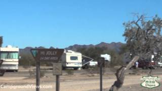 preview picture of video 'CampgroundViews.com - Hi Jolly 14-Day Camping Area BLM Quartzsite Arizona AZ'