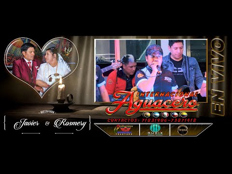 Grupo AGUACERO en vivo Potosí 2024 - Boda de Javier & Rosmery (parte 1) MCM Producciones