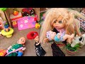 Barbie Doll All Day Routine In Indian Village/Radha Ki Kahani Part -65/Barbie Doll Bedtime Story||