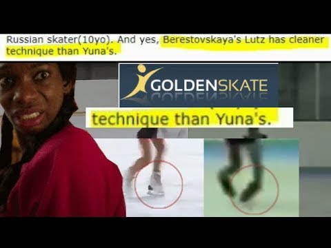 Delusional GoldenSkate lashes - Queen of Flat Lutz - Elizaveta Berestovskaya