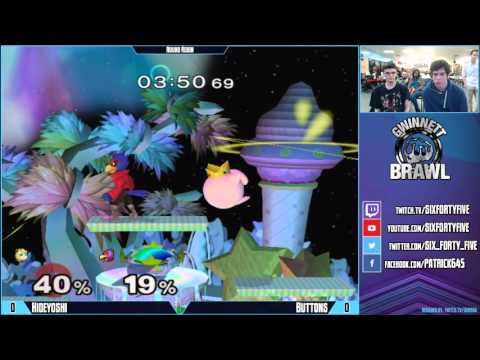 GB Nov 21, 2015 - SSBM - Hideyoshi vs Buttons