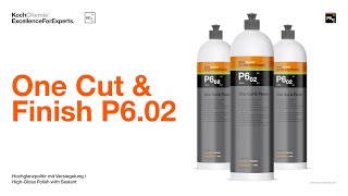 Koch Chemie One Cut & Finish P6.02 - jednokroková pasta s voskom 1l