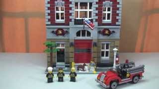 LEGO Modular Fire Brigade set 10197 Overview