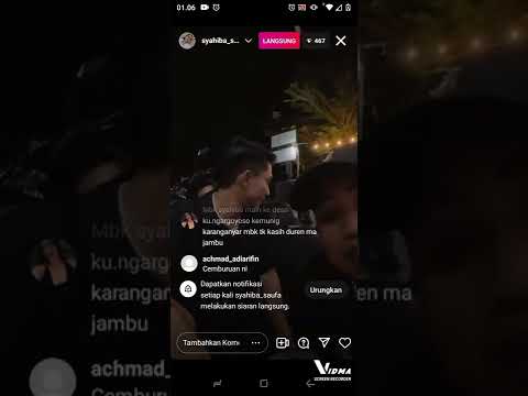LIVE TERBARU SYAHIBA DAN MIKKO "CIRI-CIRI YANG DISUKA" SIMAK VIDIONYA