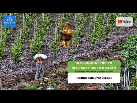 Predigt Edmund Seeger, In deinem Weinberg Begegnet dir der Satan...🔴