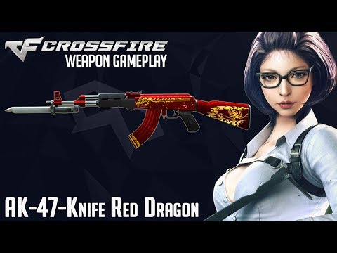 Crossfire West: AK-47-Knife Red Dragon