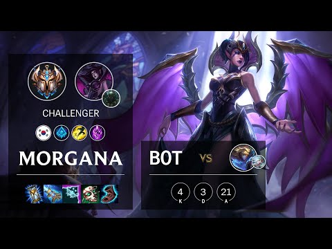 Morgana Bot vs Ezreal - KR Challenger Patch 10.14