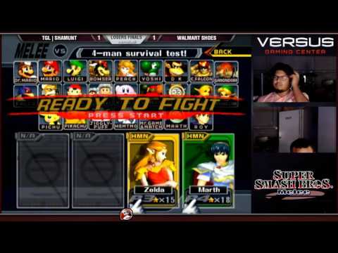 VS Weekly 09/25/16 - Losers Final - Walmart Shoes (Marth) vs TGL|Shamunt (Sheik) - Melee